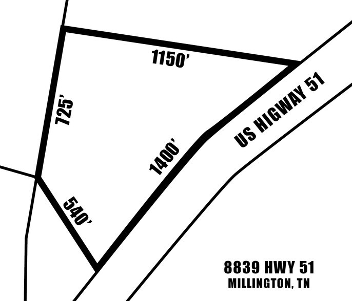 More Photos Of 8839 US Highway 51 N, Millington Land For Sale