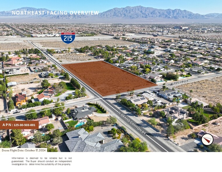 Primary Photo Of N Grand Canyon dr @ W Azure Dr, Las Vegas Land For Sale