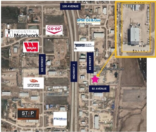 More Photos Of 9201 99 St, Grande Prairie County No 1 Warehouse For Sale