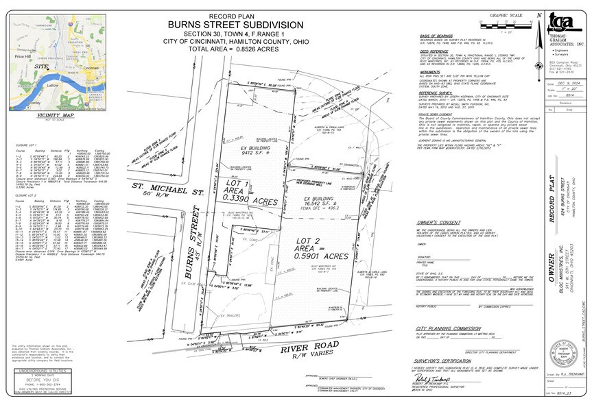 More Photos Of 602 Burns Street, Cincinnati Warehouse For Lease