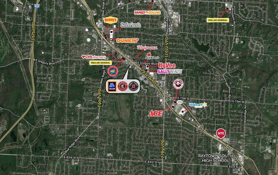 More Photos Of 11318 E 350 Hwy, Kansas City Land For Lease