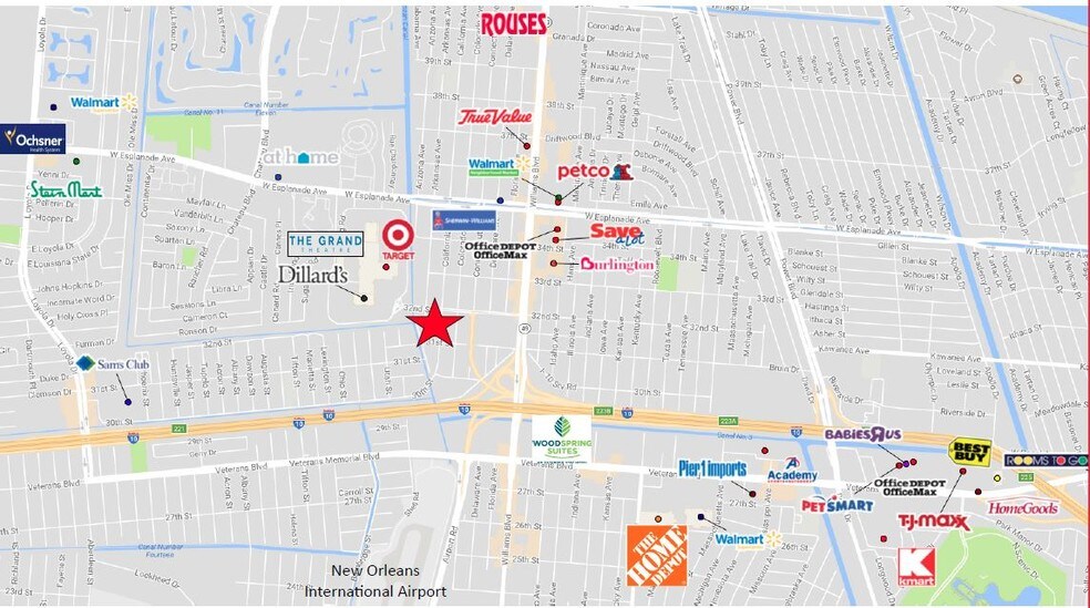 More Photos Of Williams Blvd & I-10, Kenner Land For Sale