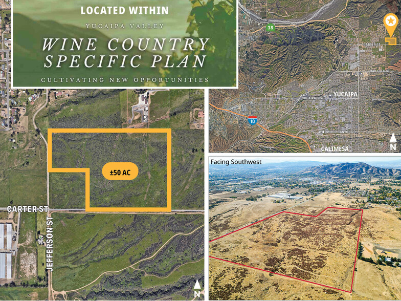 Primary Photo Of Carter @ Jefferson Street, Yucaipa Land For Sale