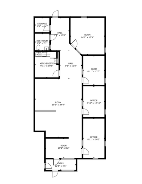 More Photos Of 5731 Greendale Rd, Johnston Medical For Lease