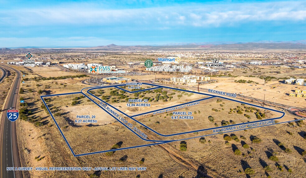 Primary Photo Of 5091 Rail Runner Loop, Santa Fe Land For Sale