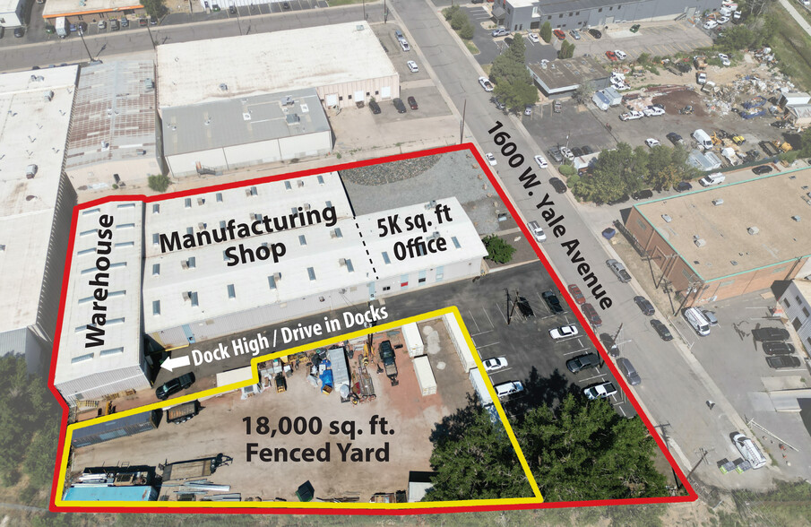 Primary Photo Of 1600 W Yale Ave, Englewood Manufacturing For Sale