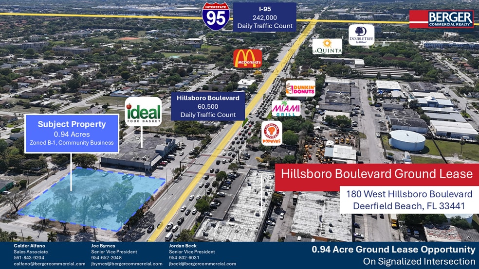 More Photos Of 180 W Hillsboro Blvd, Deerfield Beach Land For Lease