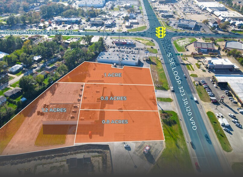 Primary Photo Of SE Loop 323 & Troup Hwy, Tyler Land For Lease