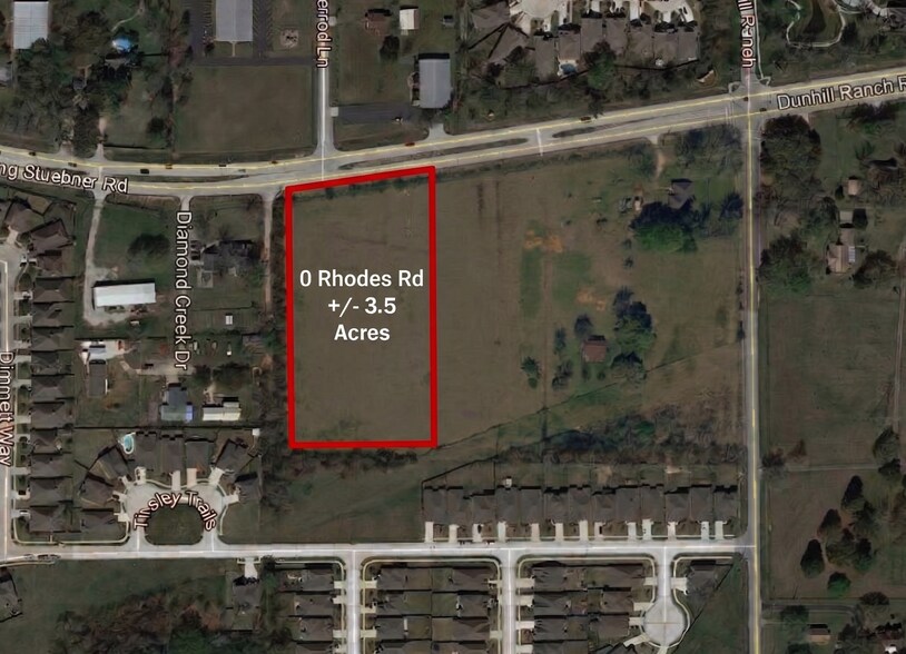 More Photos Of 0 Spring Stuebner & Rhodes Rd, Spring Land For Sale