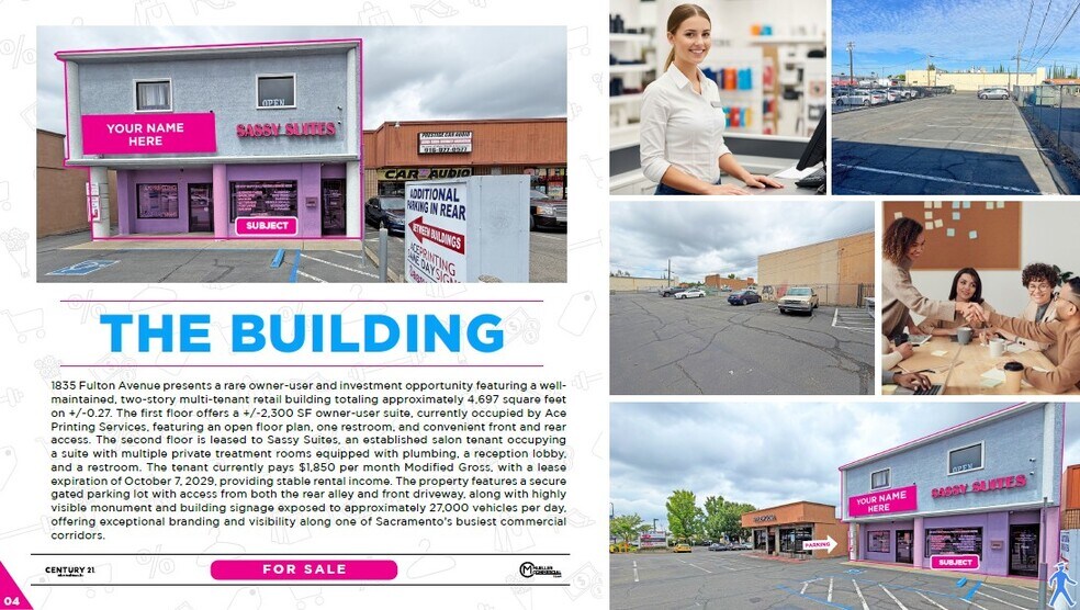 More Photos Of 1835 Fulton Ave, Sacramento Storefront Retail Office For Sale