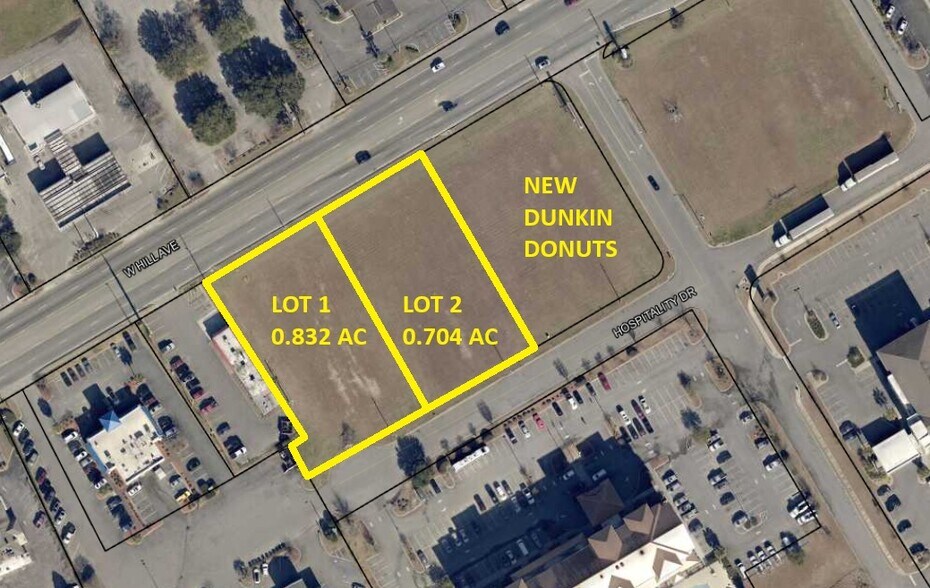 Primary Photo Of 1815-1817 W Hill Ave, Valdosta Land For Sale