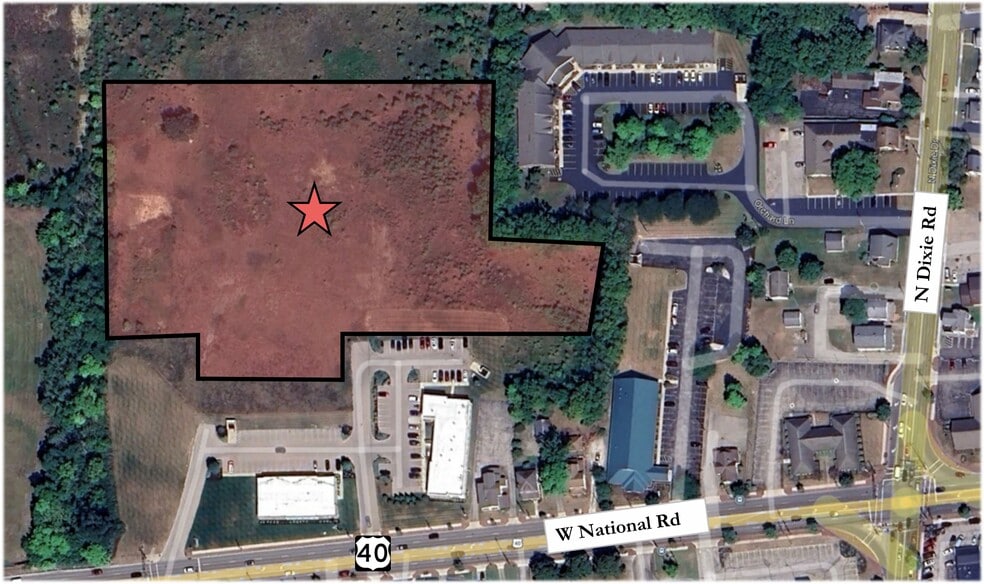 Primary Photo Of 231 W National Rd, Vandalia General Retail For Lease