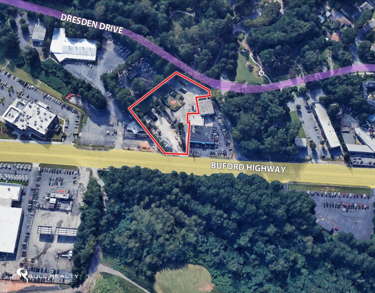 More Photos Of 4391 Buford Hwy, Chamblee Land For Lease