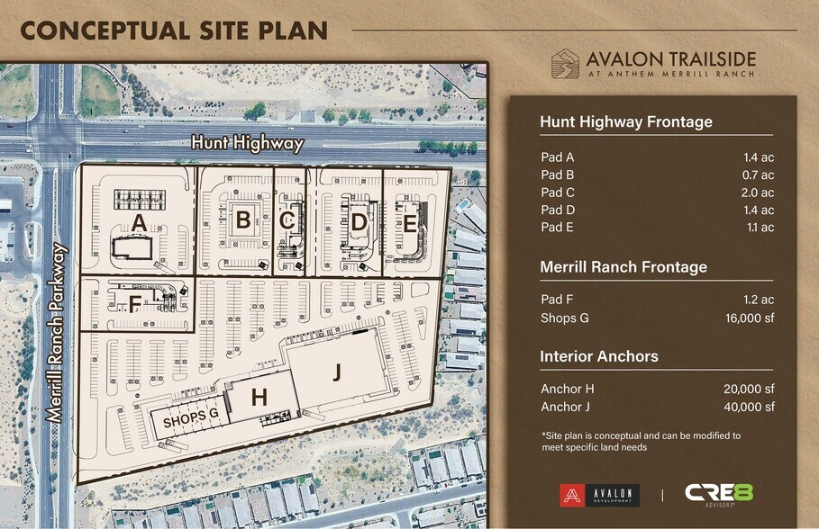 More Photos Of SWC Hunt Highway & Merrill Ranch Parkway, Florence Land For Sale