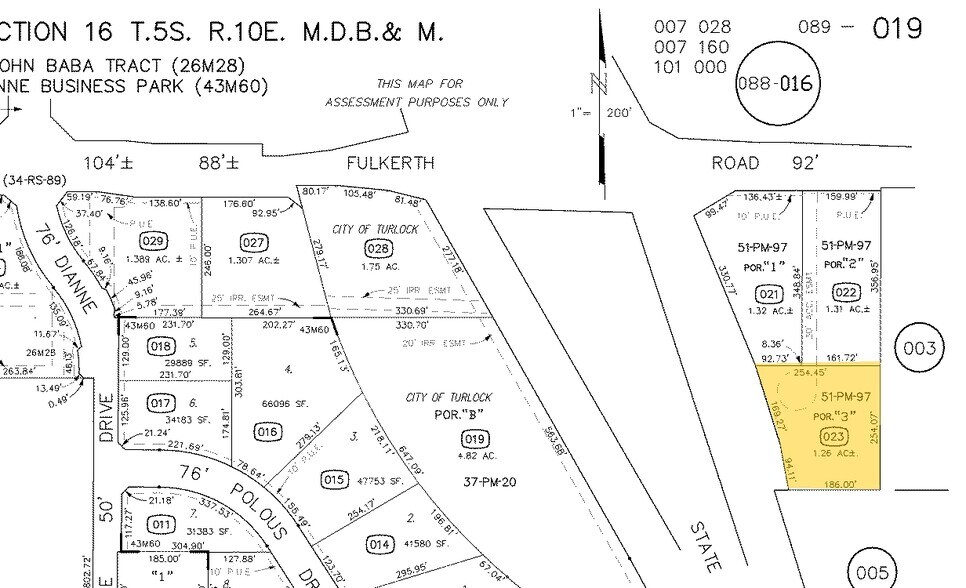 Primary Photo Of 2450 Fulkerth Rd, Turlock Land For Sale