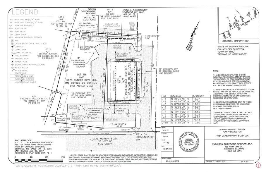 More Photos Of 1084 Lake Murray Blvd, Irmo Land For Sale
