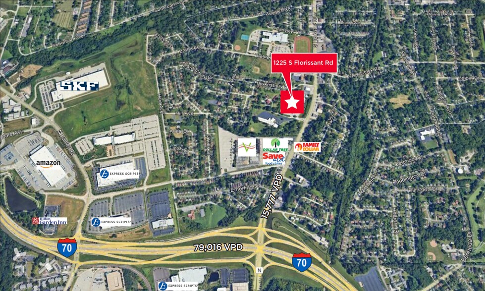 More Photos Of 1225 S Florissant Rd, Saint Louis Freestanding For Sale