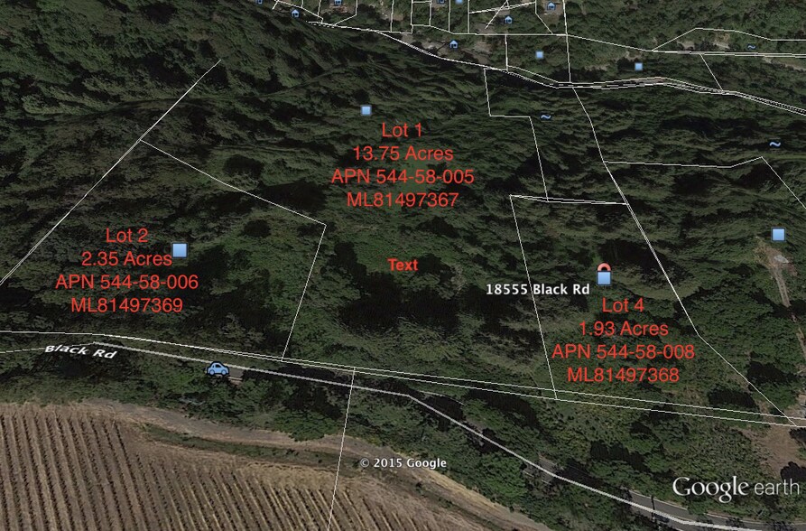 More Photos Of 18655 Black, Los Gatos Land For Sale