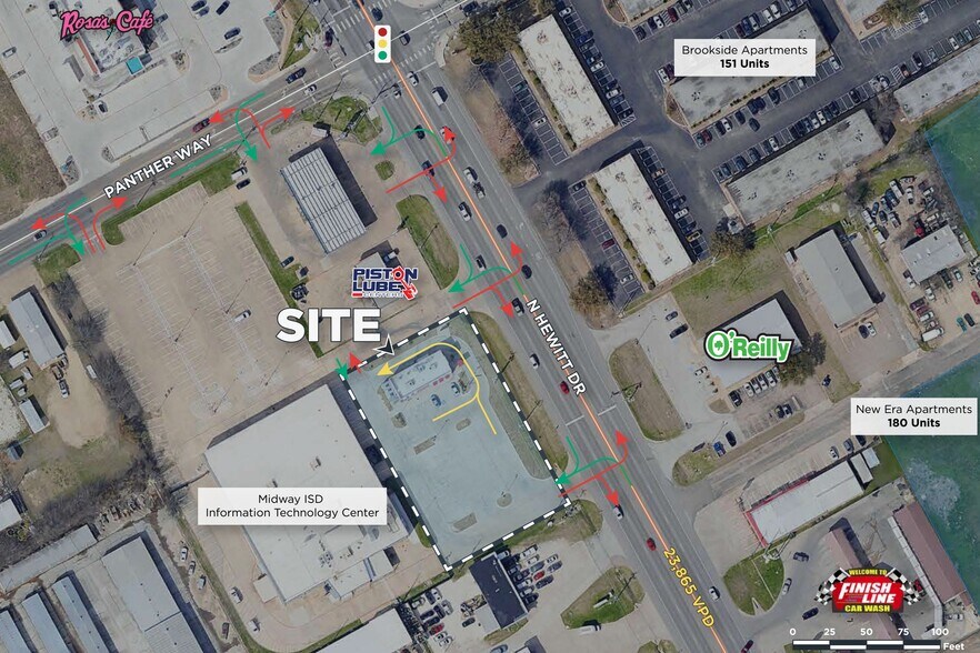 More Photos Of 615 N Hewitt Dr, Hewitt General Retail For Lease