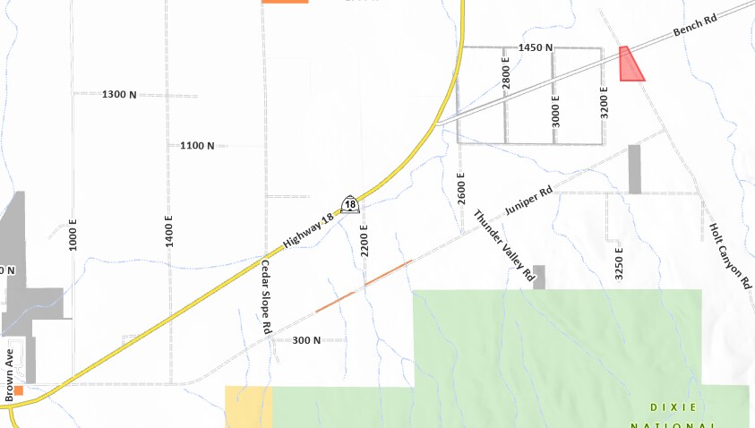 More Photos Of 1121 2800 East, Enterprise Land For Sale