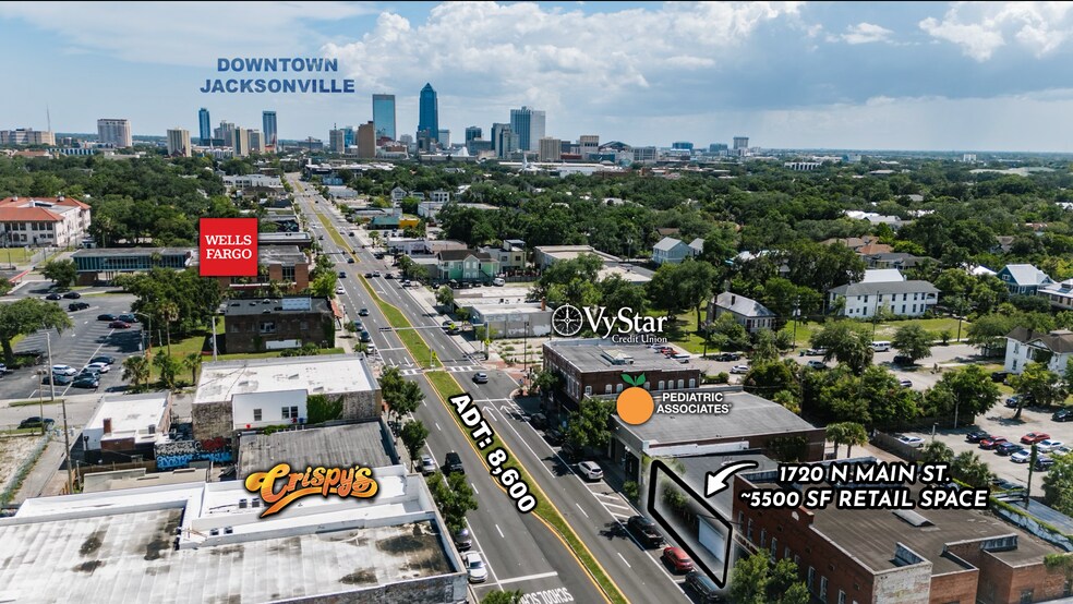 More Photos Of 1720-1728 N Main St, Jacksonville Storefront For Lease
