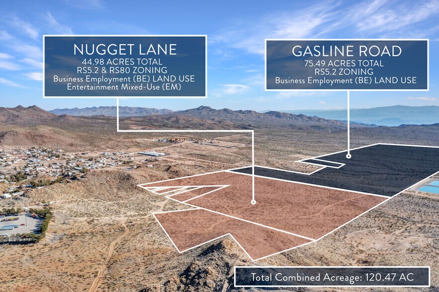 More Photos Of S Nugget Lane & S Gasline Road, Searchlight Land For Sale