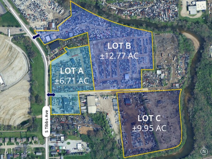 More Photos Of 315 S Tibbs Ave, Indianapolis Land For Lease
