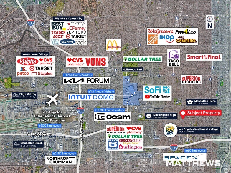 More Photos Of 10714 S Western Ave, Los Angeles Freestanding For Lease