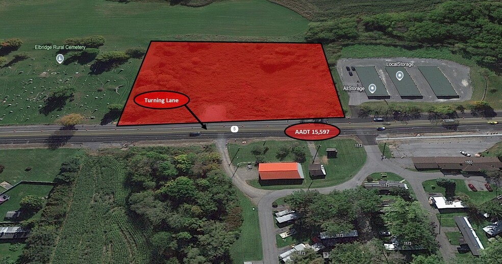 Primary Photo Of 1170 New York 5, Elbridge Land For Sale