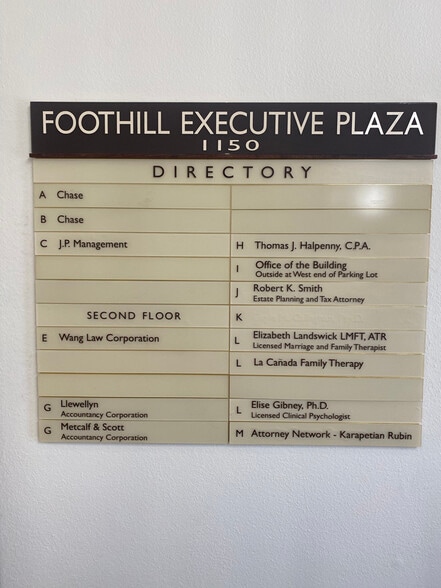 More Photos Of 1150 Foothill Blvd, La Cañada Flintridge Office For Lease