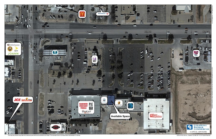 5109 82nd St, Lubbock, TX 79424 Retail For Lease