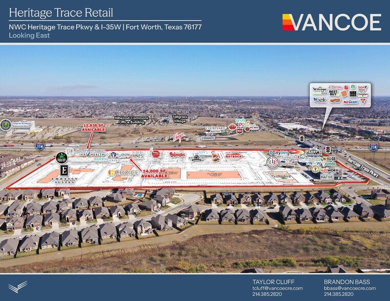 More Photos Of NWC Heritage Trace Pkwy & I-35W, Fort Worth Unknown For Lease