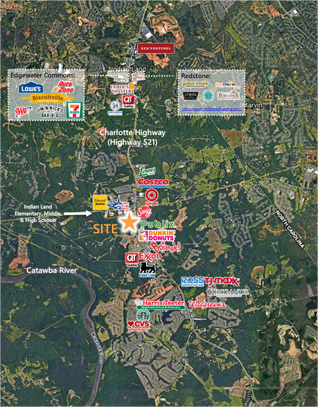 More Photos Of Hwy 521, Indian Land Land For Sale