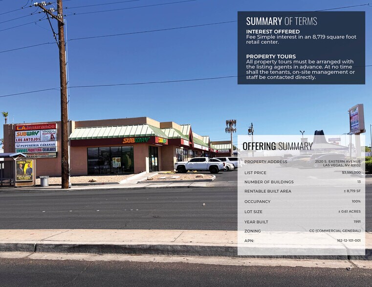 More Photos Of 2520 S Eastern Ave, Las Vegas Freestanding For Sale