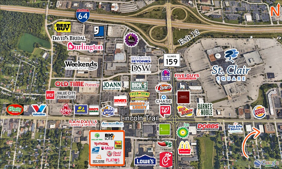 More Photos Of 101-105 Frey Ln, Fairview Heights Freestanding For Lease