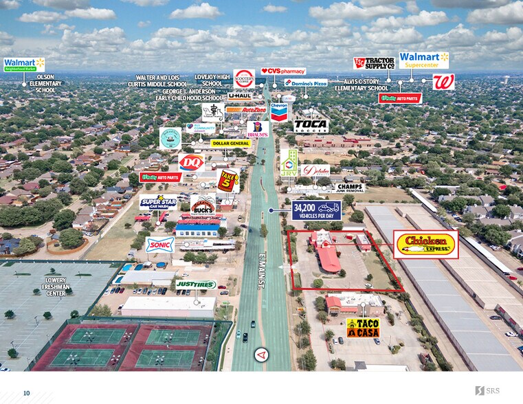 More Photos Of 714 E Main St, Allen Fast Food For Sale