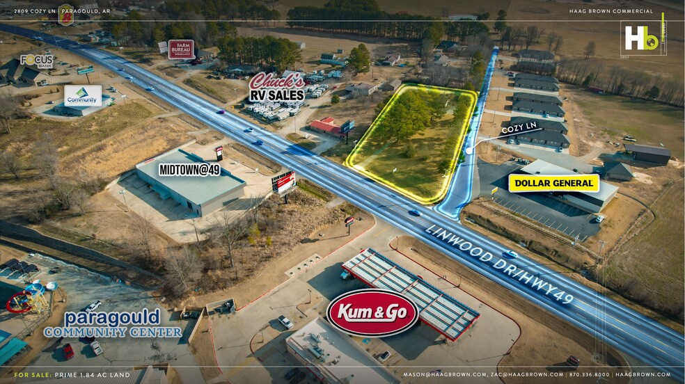 More Photos Of 2809 Cozy Ln, Paragould Land For Sale