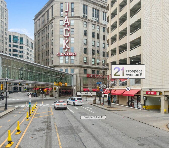 More Photos Of 21 Prospect Ave, Cleveland Parking Garage For Lease