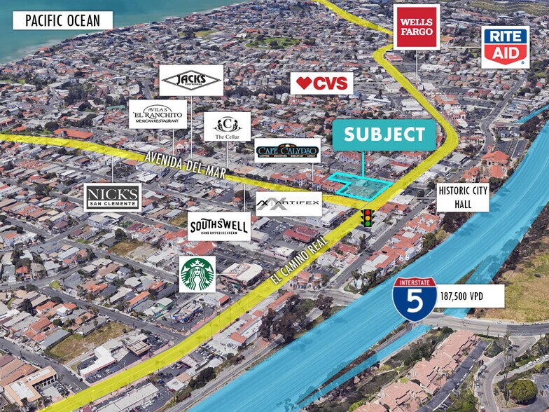 More Photos Of 104-110 N El Camino Real, San Clemente Restaurant For Lease