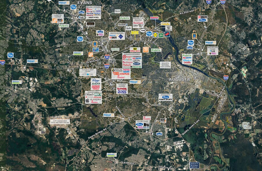 More Photos Of 3021 Washington Rd, Augusta Convenience Store For Lease