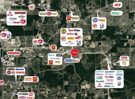 More Photos Of 9630 N Sam Houston Pkwy E, Humble Storefront For Lease