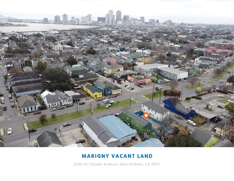 Primary Photo Of 2705 Saint Claude Ave, New Orleans Land For Sale