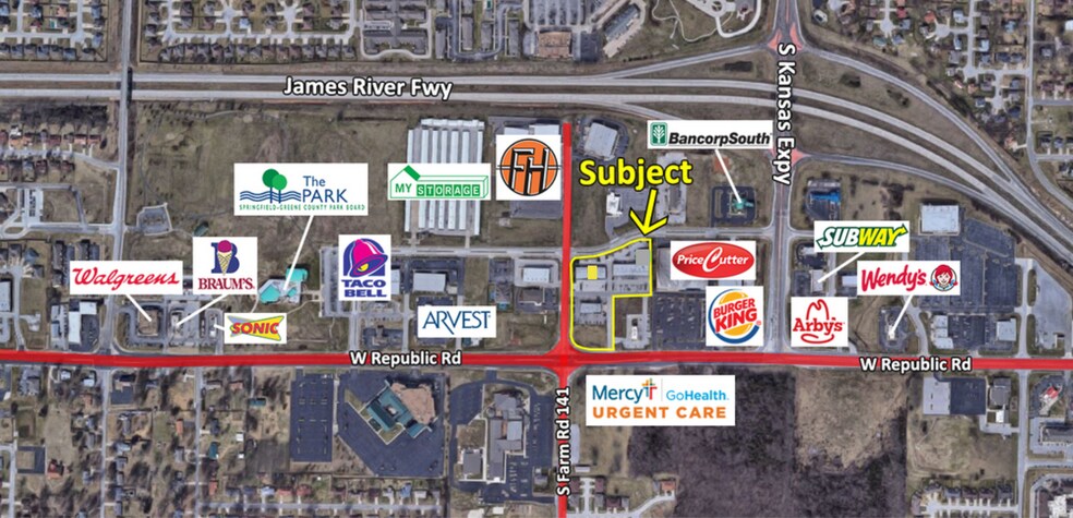 More Photos Of 2121-2155 W Republic Rd, Springfield Unknown For Lease