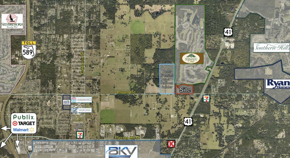 More Photos Of Powell Rd., Brooksville Land For Sale