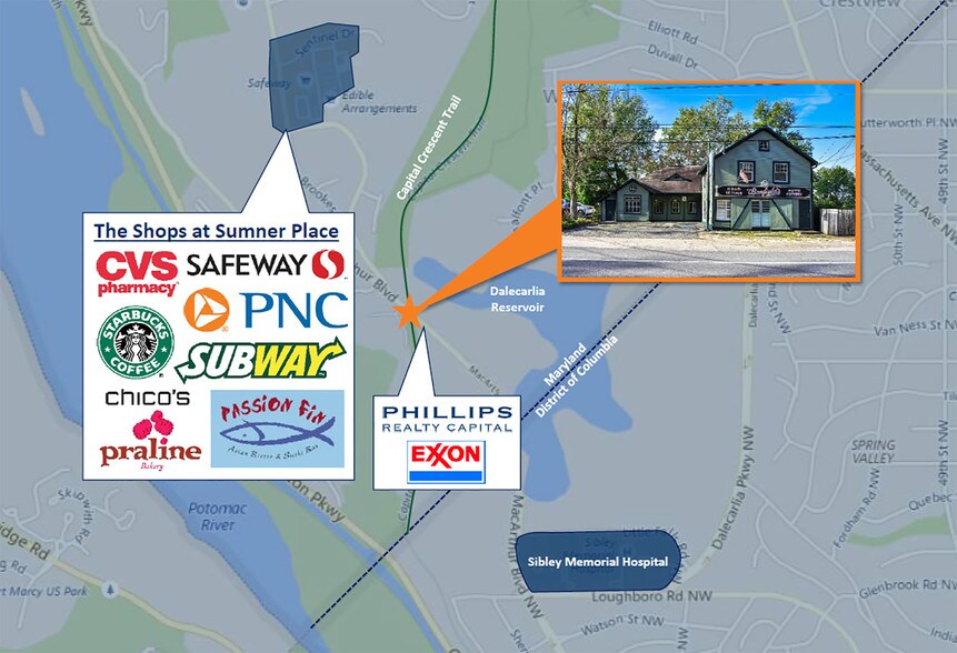 More Photos Of 6124 MacArthur Blvd, Bethesda Restaurant For Sale