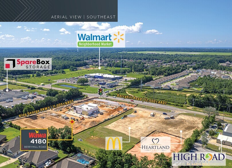 More Photos Of 4180 Berryhill Rd, Pace General Retail For Sale