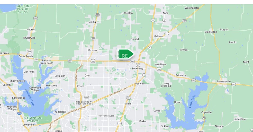 More Photos Of SWQ of Wilmeth Rd and Hardin Blvd, Mc Kinney Land For Lease