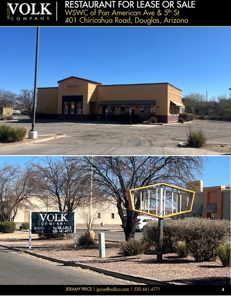 More Photos Of 401 Chiricahua Ave, Douglas Restaurant For Lease