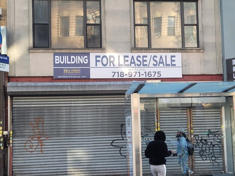Primary Photo Of 1746 Pitkin Ave, Brooklyn Storefront Retail Office For Sale