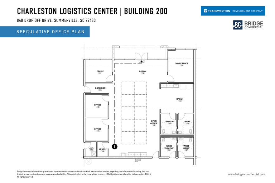 More Photos Of 840 Drop Off Drive, Summerville Warehouse For Lease